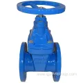 F4 Ductile Iron Manual 100mm Rubber Gate Valve